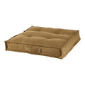 Square Tufted Floor Pillow with Removable Cover, Moss, Medium (32") - color: Moss, size: Medium (32")