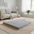 Velvet Zabuton Meditation Mat - Large Floor Pillow for Adults & Yoga Meditation Cushion - High Density Foam Floor Seating with Washable Cover, 31x31 Inch (Gray) - color: Grey