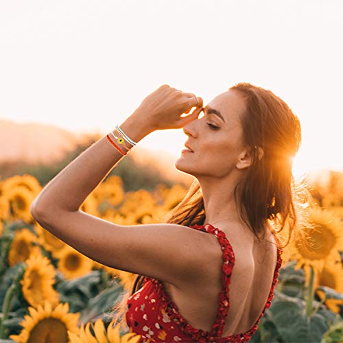 choice of all String Bracelets for Women Boho Wave Surfer Beach Wear Cute Bracelets Set Summer Friendship Jewelry Accessories Beach Stuff - color: E2:10 pcs ocean mountain string bracelets