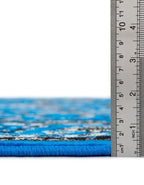 Unique Loom Sialk Hill Collection Area Rug - Washington (2' 2" x 8' 2" Runner, Dark Blue/ Black) - color: Dark Blue/Black, size: 2'2" x 8'2" (Runner)