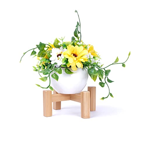 Wooden Plant Stand,Indoor Plant Stand,Boho Plant Holder,Plant Display Rack for Home,Office Accessory (1)