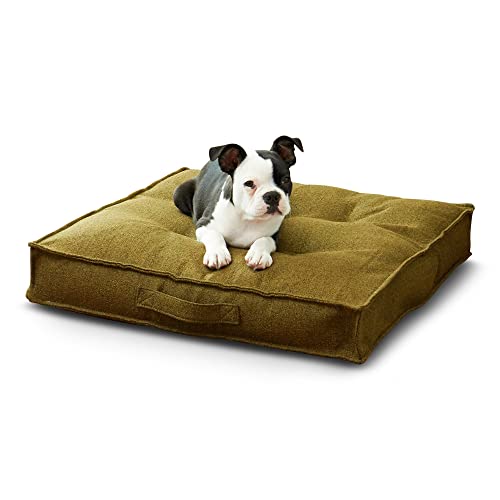 South Pine Porch Mila Square Tufted Pillow Style Dog Bed, Moss, Small (24" x 24") - color: Moss, size: Small (24" x 24")
