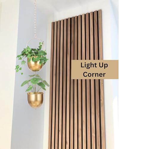 Shineloha 2 Pack Metal Hanging Planters for Indoor Outdoor, with 5.5 Pot, Gold Hanging Planters | Gold Plant Hanger, Brass Plant Hangers. NO Plant incld (Small, 2 Packs) - color: Gold, size: Medium