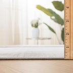 ReaLife Rugs Machine Washable Area Rug Runner - Living Room Bedroom Bathroom Kitchen Entryway Office - Non-Slip Baking Low Pile Stain Resistant Premium - Modern Geometric - Lyra - Beige 2'6" x 6' - color: Lyra - Beige, size: 2'6" x 6' (Rectangular)