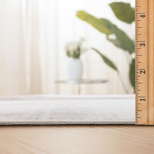 ReaLife Rugs Machine Washable Area Rug Runner - Living Room Bedroom Bathroom Kitchen Entryway Office - Non-Slip Baking Low Pile Stain Resistant Premium - Modern Geometric - Lyra - Beige 2'6" x 6' - color: Lyra - Beige, size: 2'6" x 6' (Rectangular)