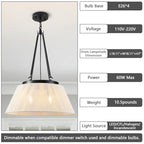 18.11 Inches Drum Chandeliers Boho Woven, 4Lights Boho Chandelier Cream White Hand-Woven Bohemian Pendant Light, Height Adjustable Rattan Bohemian Chandelier for Dining Room Kitchen Island - color: 18Inch-Rattan-Drum