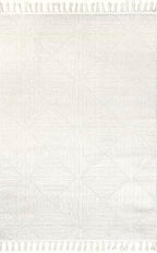 Nuloom Kerry Cream, 2' x 3', Geometric, Soft and Cozy, High Traffic, Stain Resistant, Easy Clean, Durable Area Rug for Bedroom, Living Room, Dining Space, Den, Foyer, Entryway - color: Kerry Cream, size: 2' x 3' (Rectangular)