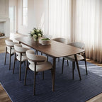 Nuloom Kailani Abstract 8' x 10' Machine Washable Area Rug for Living Room Bedroom Dining Room, Blue - color: Blue, size: 8' x 10' (Rectangular)