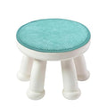 uxcell Round Stool Cushion, 10 x 10 Inch Round Seat Pads with Elastic Straps, Anti-Slip Soft Round Pad Chair Seat Cushions for Dining Chairs Kitchen Bar High Stool, Light Blue - color: Light Blue, size: 10 x 10 Inch