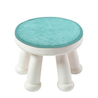 uxcell Round Stool Cushion, 10 x 10 Inch Round Seat Pads with Elastic Straps, Anti-Slip Soft Round Pad Chair Seat Cushions for Dining Chairs Kitchen Bar High Stool, Light Blue - color: Light Blue, size: 10 x 10 Inch
