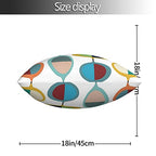 Mid Century Modern Square Pillow Case Throw Pillow Covers Decorative Pillowcase Cushion Cover with Car Couch Sofa Chair Bed Living Room 18x18 Inch - color: Mid Century Modern
