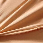 Feelyou Pinch Pleated Comforter Cover Set Queen Pintuck Bedding Set Soft Pintuck Tufted Duvet Cover with 2 Pillow Shams Luxury Microfiber Quilt Cover Solid Champagne Breathable Zipper 3 Pieces - color: Champagne, size: Queen