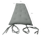 Twin Size Traditional Japanese Floor Futon Mattresses, Tatami Foldable Cushion Mats, Yoga, Meditation 80 x 39 x 3 (Gray) - color: Grey