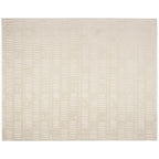 Revival Rugs Shell 4'x6' Area Rugs for Kitchen Bedroom Dining Room - Washable, 100% Recycled, Oeko-TEX Certified, Modern, Medium Pile, Beige, Cream - color: Beige/Cream, size: 3'11" x 6'1" (Rectangular)