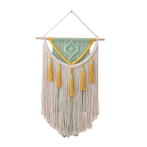 BMIDRUT Macrame Wall Hanging Boho Home Decor Handmade Macrame Tapestry Woven Decoration for Bedroom Living Room Apartment Dorm Gallery 18x28 Inch (A) - color: A