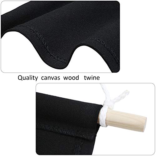Boao 4 Pcs Boho Room Decor Hanging Decorations Pin Banner Wall Display Banners Elementary Wall Art Banner Welcome to Teacher Gift(Black,10.6×12.2inches,Classic) - color: Black, size: 10.6×12.2inches