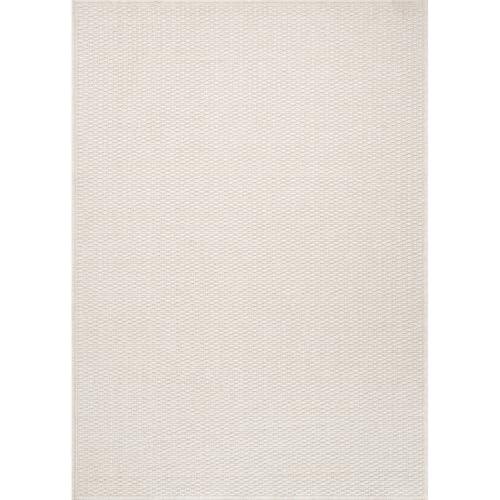 Easy Jute Rug 9x12 Indoor Outdoor Natural Rugs Solid Fiber Rug Woven Area Rug Boho Easy Clean Inside Carpet for Living Room Bedroom Dining Room Hallway or Outdoor Patio Porch (9 X 12 Bone) - color: Bone/White, size: 9' x 12' (Rectangular)