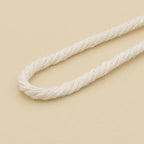 FLIPPED 100% Natural Macrame Cord,3mm x220 Yards Cotton Macrame Cords Colored Cotton Macrame Rope Craft Cord for DIY Crafts Knitting Plant Hangers Christmas Wedding Décor (Beige, 3mm*220yards)