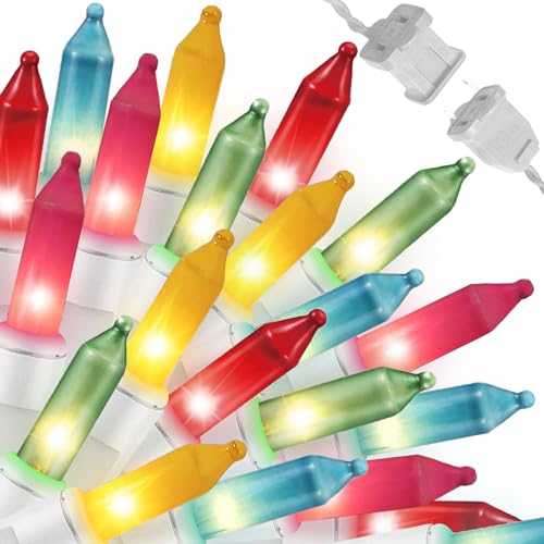 LAMPHOME Easter String Lights,Super-Bright Extendable 100 Count 19.6FT White Wire Mini Pastel Fairy Lights, 120V UL Certified for Garden Patio Holiday Party Outdoor Indoor Decoration, Multicolor - color: Multicolor-Easter