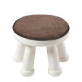 uxcell Round Stool Cushion, 12 x 12 Inch Round Seat Pads with Elastic Straps, Anti-Slip Soft Round Pad Chair Seat Cushions for Dining Chairs Kitchen Bar High Stool, Coffee - color: Coffee, size: 12 x 12 Inch