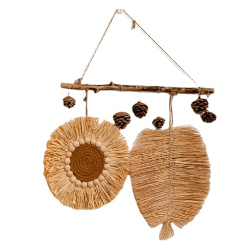 Rustic Style Handmade Grass Hanging Decorations/Home Decoration/Wall Hanging C - color: C