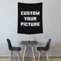 BLINGPAINTING Custom Tapestry: Upload Images, Personalize, Create Your Own Wall Hanging for Living Room, Bedroom, Dorm (27" W x 39" L) - size: 39"L x 27"W