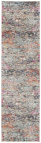 SAFAVIEH Madison Collection Runner Rug - 2'2" x 10', Black & Gold, Modern Abstract Design, Non-Shedding & Easy Care, Ideal for High Traffic Areas in Living Room, Bedroom (MAD460Z) - color: Black/Gold, size: 2'2" x 10' (Runner)