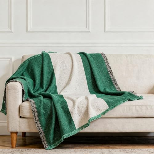 Pure Country Weavers Nigeria Flag Blanket - Gift Tapestry Throw Woven from Cotton - Made in The USA (69x48) - color: Nigeria Flag