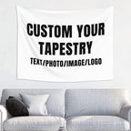 Personalized Tapestry Custom Tapestry Upload Images Banners and Signs Customize For Bedroom Tapestrys Decor Living Room Home - size: 90"L x 60"W