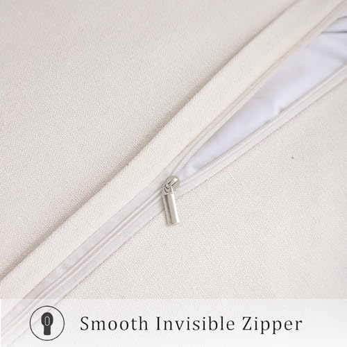 LUOYEHK Chenille Striped Throw Pillow Covers 18x18 Inch Set of 2 Boho Decorative Pillowcases with Fringe Farmhouse Neutral Gray Cushion Covers for Couch Sofa Bed Living Room - color: Gray, size: 18" x 18" (Pack of 2)