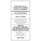 Boho Living 18x18 Black Throw Pillow Covers with Pillow Insert Included, Pack of 1 - color: Black, size: (1) 18" x 18" Pillow Cover With Insert