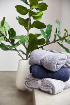 Barefoot Dreams® CozyChic® Throw, Indigo, 54"x72" - color: Indigo