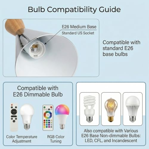 DEC LUCE DECOLUCE LIGHTING Modern Plug in Pendant Light Kitchen, Adjustable Hanging Lamps Plug into Wall Outlet for Dining Room, Bedroom, Living Room, Contemporary Wall Décor(Chrome) - size: funnel pendant light chrome