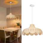 Arturesthome Rattan Pendant Lighting for Dining Room,20.4" Rattan Chandelier Woven Boho Chandelier Wicker Pendant Lamp for Kitchen Restaurant - size: 20.43"*11"