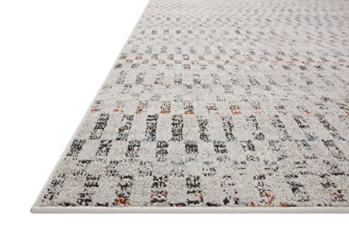 Loloi Kamala Collection KAM-05 Grey/Multi 4'-0" x 6'-0" Accent Rug - color: Grey / Multi, size: 4' x 6' (Rectangular)