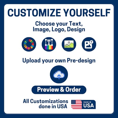 Custom Weighted Sidewalk Sign by DC – 23x33 Outdoor Sign Holder with Custom Print | Heavy Duty Advertising Stand for Business, Storefront Use | Made in USA - color: Pavement Curb Sidewalk Sign