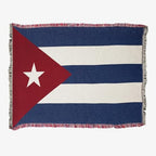 Pure Country Weavers Cuba Flag Blanket - Gift Tapestry Throw Woven from Cotton - Made in The USA (69x48) - color: Cuba Flag