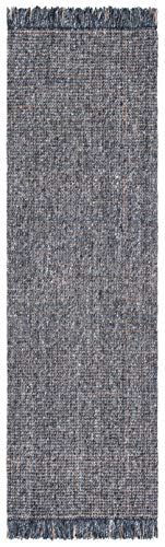 SAFAVIEH Natural Fiber Collection Runner Rug - 2'3" x 10', Charcoal & Natural, Handmade Woven Fringe Jute, Ideal for High Traffic Areas in Living Room, Bedroom (NF826H) - color: Charcoal/Natural, size: 2'3" x 10' (Runner)