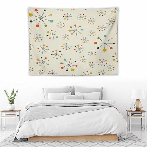 Bohemian Medieval Tapestry, Mid Century Abstract Modern Retro Colors Pattern Tapestries Home Decor for Living Room Bedroom Decoration 40in Wx30in H (102×76cm) - color: Bohemian Tapestry-3, size: 40in"Wx30in"H (102×76cm)