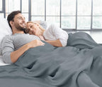 Utopia Bedding Knit Blanket Queen Size (90x90 Inches, Grey) Soft Lightweight Jersey Breathable Sweatshirt Blanket for Bed,Couch & Sofa - color: Grey, size: Queen