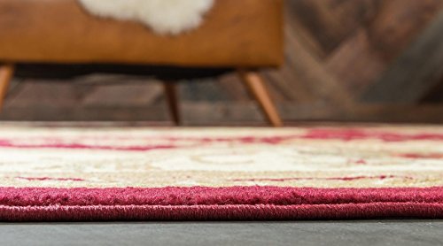 Unique Loom Versailles Collection Area Rug - Henry (2' x 3' 1" Rectangle Red/Brown) - color: Red/Brown, size: 2'2" x 3'1" (Rectangular)