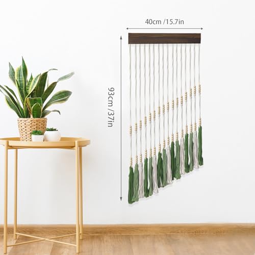 HFWDGTAO Macrame Wall Hanging, Boho Wall Decor, Home Decor - Unique Art Handmade Woven Tapestry, Bedroom Living Room Gallery Bedroom Corridor Background Wall Art Decoration
