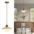 Pendant Lights Kitchen Island Wabi Sabi Lamp, Hanging Lighting Fixture Natural Stone Shade Chandelier, Japandi Style 20W Yellow Travertine Cave Hanging Lights for Bedroom Dining Living Room Hallway - color: Yellow, size: Travertine-10in