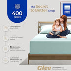 THREAD SPREAD 100% Cotton Pillow Cases Queen Size Set of 2 - Luxury 400 Thread Count Queen Pillow Cases (Sea Foam), Soft Cooling Breathable Hotel Cotton Pillowcases, Fits Standard Pillows - color: Seafoam, size: Queen - Pack of 2