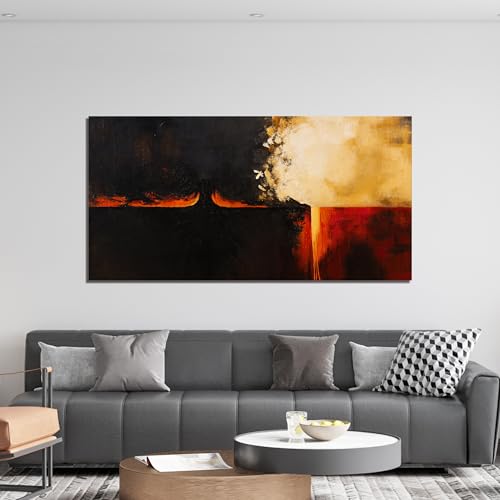 Canvas Wall Art Decor Wall Art Pictures For Living Room Abstract Art Black Red Vintage Wall Art Decor Art Work Decoration Modern Abstract Wall Art Prints For Bedroom Office Kitchen Wall Decor 20"x40" - color: XY-D, size: 40"L x 20"W
