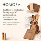 HOMORA Handcrafted Wooden Meditation Bench – Ergonomic Cushioned Yoga Stool, Ergonomic Kneeling Stool for Prayer, Yoga, Zen Meditation, Floor Sitting – Portable Low Table for Home & Studio
