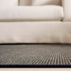 Martha Stewart x SAFAVIEH Area Rug Collection - 2'3" x 8' Runner, Charcoal, Sisal & Jute, Farmhouse Style, Ideal for Living Room, Bedroom, Foyer, Hallway (MSR9501F) - color: Charcoal, size: 2'3" x 8' (Runner)