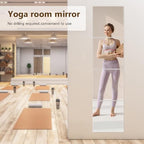 Shiftshade 4 Pack Wall Mirror Full Length, 12 x 12 Inch Acrylic Mirror Tiles, Shatterproof Flexible Plastic Mirror Sheets for Bedroom Home Gym Door - size: 12x12inchx4pack