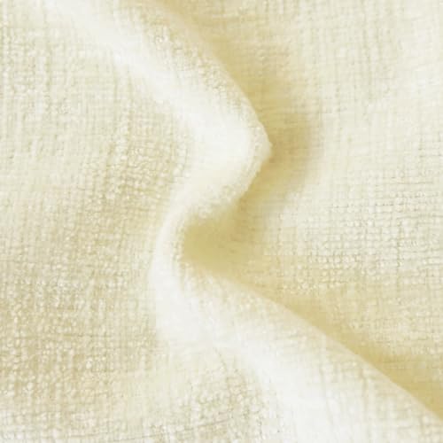 CaliTime Throw Pillow Covers Decorative 16 X 16 Inches Pack of 2 Cozy Chenille Cushion Cases for Couch Sofa Bed Living Room Home Beige - color: Beige, size: 16" x 16" (Pack of 2)
