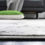 SAFAVIEH Craft Collection Runner Rug - 2'3" x 8', Grey & Silver, Modern Abstract Design, Non-Shedding & Easy Care, Ideal for High Traffic Areas in Living Room, Bedroom (CFT877G) - color: Grey/Silver, size: 2'3" x 8' (Runner)